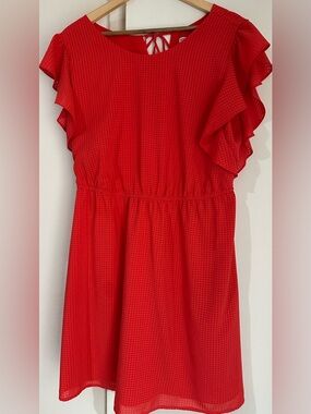 Merona Bright Red Sleeveless Top